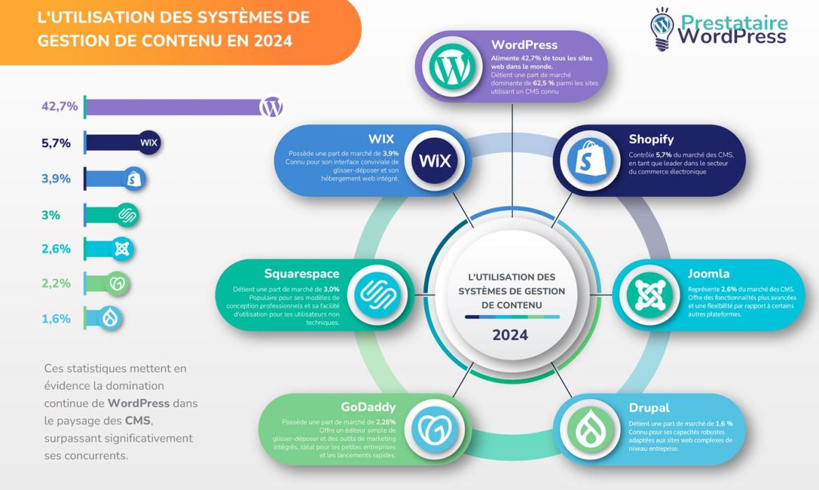 Systèmes de gestion de contenu en 2024